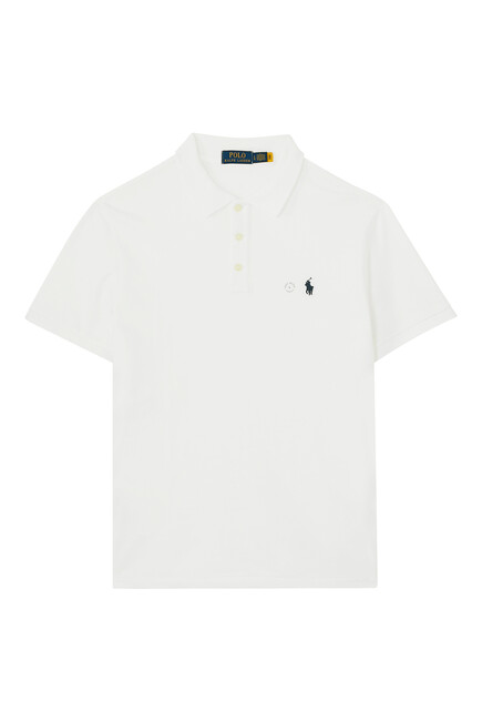Short Sleeves Jersey Cotton Polo Shirt